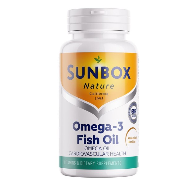 SUNBOX NATURE ОМЕГА-3 FISH OIL КАПСУЛЫ  1144 МГ №60