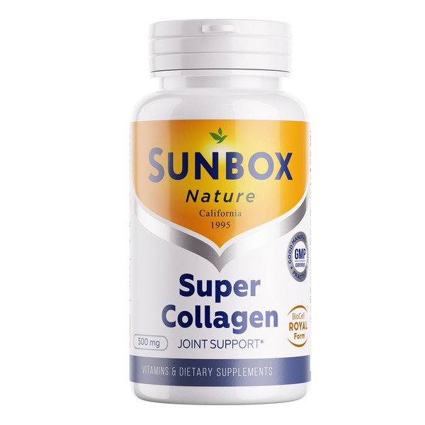 SUNBOX NATURE СУПЕР КОЛЛАГЕН КАПСУЛЫ  620 МГ №60