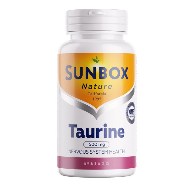 SUNBOX NATURE ТАУРИН КАПСУЛЫ 500 МГ 950 МГ №60