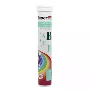 SUPERUM/СУПЕРУМ ВИТАМИНЫ ДЛЯ ФИТНЕСА С L-КАРНИТИНОМ ТАБЛЕТКИ ШИПУЧИЕ    №17