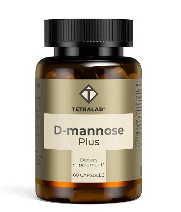 TETRALAB Д-МАННОЗА ПЛЮС КАПСУЛЫ 0,64 Г №60