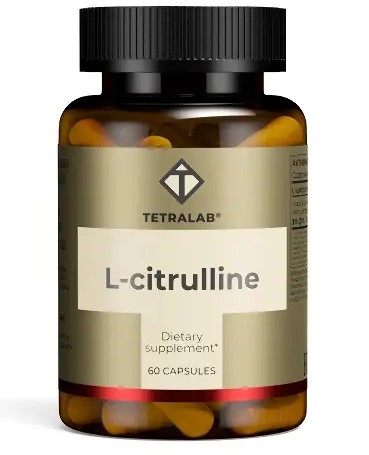 TETRALAB L-ЦИТРУЛЛИН КАПСУЛЫ  0,6 Г №60