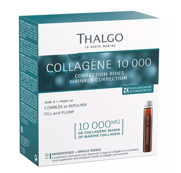 THALGO КОЛЛАГЕН 10 000 ДЛЯ МОЛОДОСТИ И КРАСОТЫ ЖИДКОСТЬ ДЛЯ ПРИЕМА ВНУТРЬ  25 МЛ №10