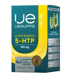 UESUPPS/УЕСАППС ULTRA ENERGY 5-НТР (ГИДРОКСИТРИПТОФАН) КАПСУЛЫ    №60