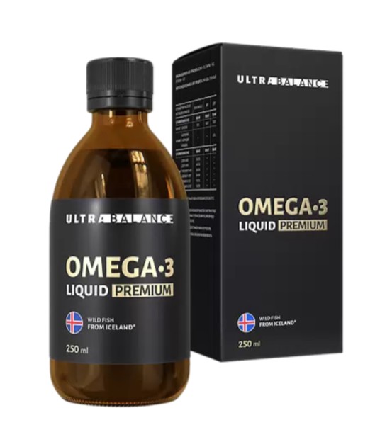 ULTRABALANCE ОМЕГА 3 LIQUID PREMIUM ЖИДКОСТЬ ДЛЯ ПРИЕМА ВНУТРЬ  250 МЛ №1
