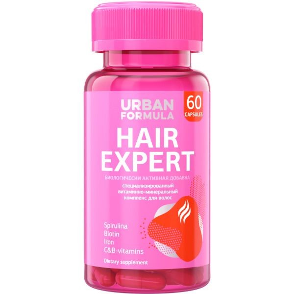 URBAN FORMULA HAIR EXPERT/ФЕРУЛИНА КАПСУЛЫ  0,3 Г №60