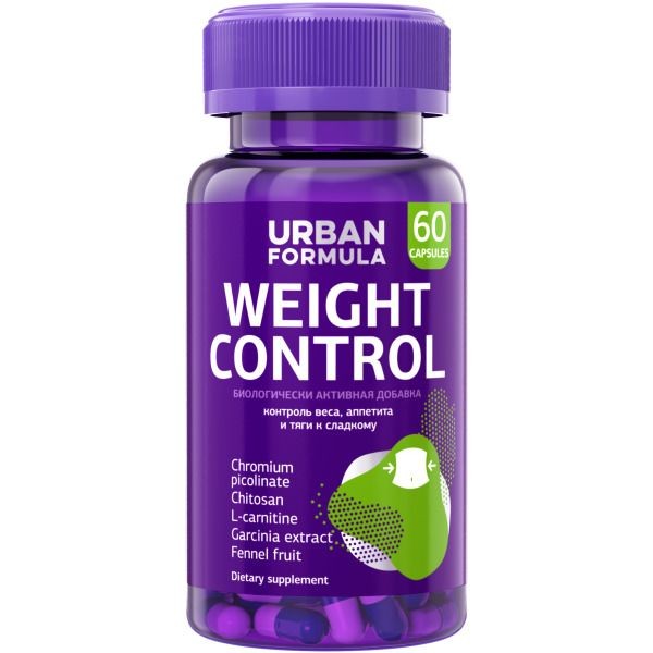 URBAN FORMULA WEIGHT CONTROL/СЛИМАКТИВ НОЧЬ КАПСУЛЫ  0,28 Г №60