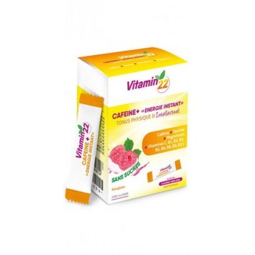 VITAMIN-22 КОФЕИН+МГНОВЕННАЯ ЭНЕРГИЯ ПОРОШОК ДЛЯ ПРИГОТОВЛЕНИЯ НАПИТКА    №14