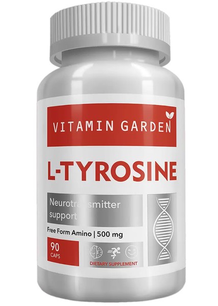 VITAMIN GARDEN L-TYROSINE (ТИРОЗИН) КАПСУЛЫ  480 МГ №90