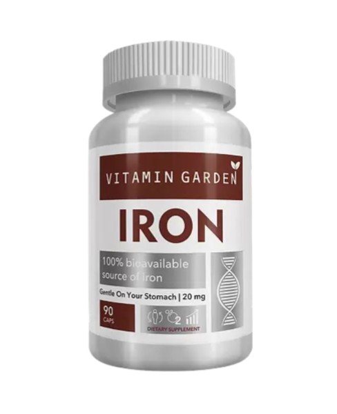 VITAMIN GARDEN IRON/ЖЕЛЕЗА ФУМАРАТ КАПСУЛЫ  530 МЛ №90