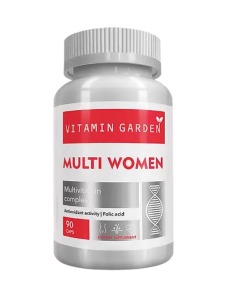 VITAMIN GARDEN MULTI WOMEN (МУЛЬТИ ВУМЕН) КАПСУЛЫ  660 МГ №90