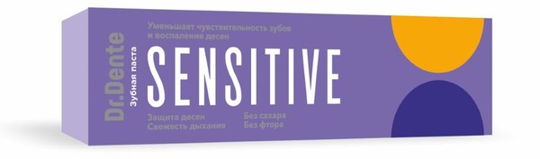DR.DENTE ЗУБ ПАСТА SENSITIVE ЗУБНАЯ ПАСТА ДЛЯ ЧУВСТВИТЕЛЬНЫХ ЗУБОВ  130 Г №1