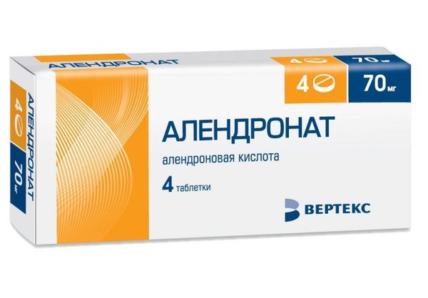 АЛЕНДРОНАТ-ВЕРТЕКС ТАБЛЕТКИ 70 МГ   №4