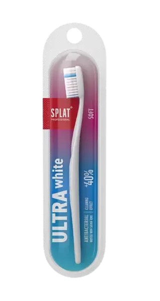 SPLAT З/ЩЕТКА PROFESSIONAL ULTRA WHITE МЯГКАЯ ЗУБНАЯ ЩЕТКА   №1