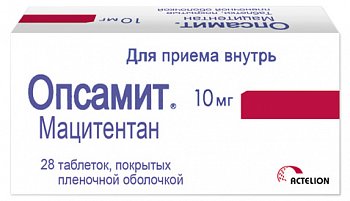 ОПСАМИТ ТАБЛЕТКИ ПОКРЫТЫЕ ПЛЕНОЧНОЙ ОБОЛОЧКОЙ 10 МГ   №28