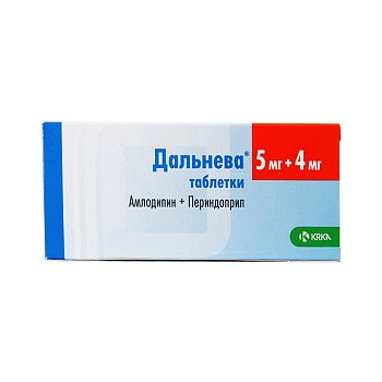 ДАЛЬНЕВА ТАБЛЕТКИ 5 МГ+4 МГ   №90