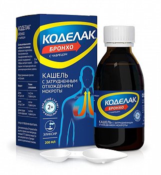 КОДЕЛАК БРОНХО С ЧАБРЕЦОМ ЭЛИКСИР 200 МЛ №1