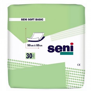 SENI SOFT BASIC ПЕЛЕНКИ ВПИТЫВАЮЩИЕ 60Х90 СМ ПЕЛЕНКИ ВПИТЫВАЮЩИЕ ВЗРОСЛЫЕ   №30