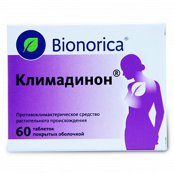 КЛИМАДИНОН ТАБЛЕТКИ ПОКРЫТЫЕ ОБОЛОЧКОЙ 20 МГ №60