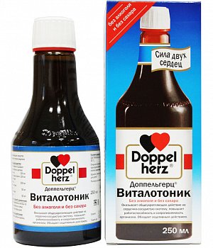 ДОППЕЛЬГЕРЦ ВИТАЛОТОНИК РАСТВОР ДЛЯ ПРИЕМА ВНУТРЬ  250 МЛ №1