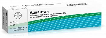 АДВАНТАН МАЗЬ ДЛЯ НАРУЖНОГО ПРИМЕНЕНИЯ 0,1% 15 Г №1