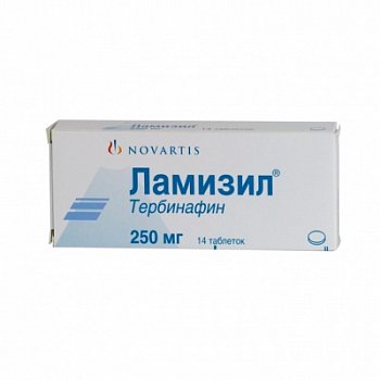 ЛАМИЗИЛ ТАБЛЕТКИ 250 МГ   №14