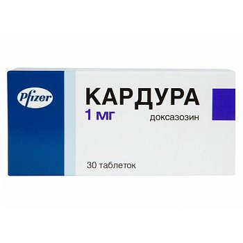 КАРДУРА ТАБЛЕТКИ 1 МГ №30