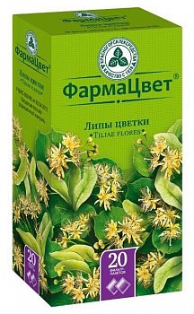 ЛИПЫ ЦВЕТКИ ЛЕКАРСТВЕННОЕ РАСТИТЕЛЬНОЕ СЫРЬЕ  1,5 Г №20