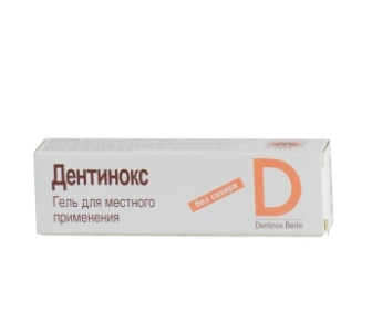 ДЕНТИНОКС ГЕЛЬ СТОМАТОЛОГИЧЕСКИЙ 10 Г №1