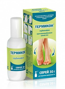 ТЕРМИКОН СПРЕЙ ДЛЯ НАРУЖНОГО ПРИМЕНЕНИЯ 1% 30 Г №1