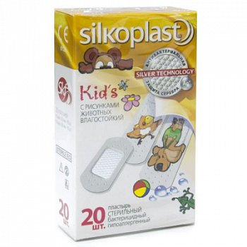 SILKOPLAST ПЛАСТЫРЬ KIDS ПЛАСТЫРЬ №20