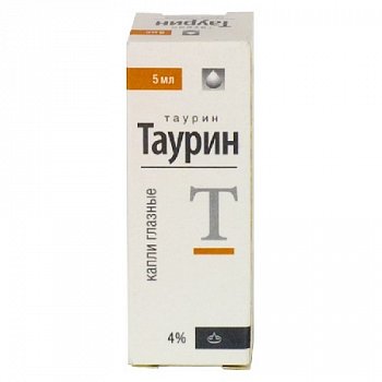 ОФТОФОН ТАУРИН КАПЛИ ГЛАЗНЫЕ 4% 5 МЛ №1
