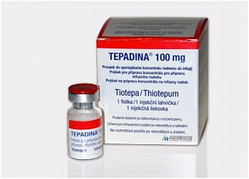 ТЕПАДИНА ЛИОФИЛИЗАТ ДЛЯ ПРИГОТОВЛЕНИЯ РАСТВОРА ДЛЯ ИНФУЗИЙ 100 МГ   №1