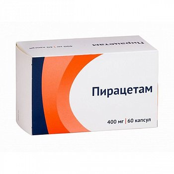 ПИРАЦЕТАМ КАПСУЛЫ 400 МГ   №60