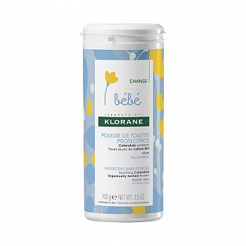 KLORANE BEBE ПРИСЫПКА ЗАЩИТ ТУАЛЕТ С ЭКСТР КАЛЕНДУЛЫ ПРИСЫПКА ДЛЯ ДЕТЕЙ  100 Г №1