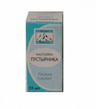 ПУСТЫРНИКА НАСТОЙКА НАСТОЙКА  25 МЛ №1