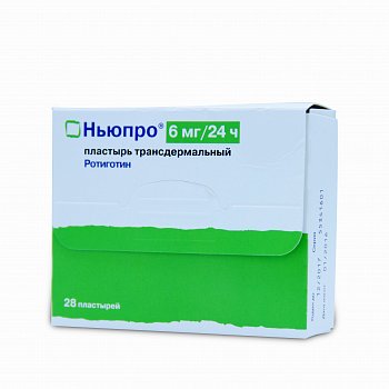 НЬЮПРО ТРАНСДЕРМАЛЬНАЯ ТЕРАПЕВТИЧЕСКАЯ СИСТЕМА 6 МГ/24 Ч   №28
