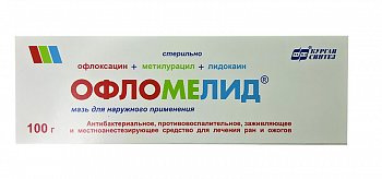 ОФЛОМЕЛИД МАЗЬ ДЛЯ НАРУЖНОГО ПРИМЕНЕНИЯ  100 Г №1