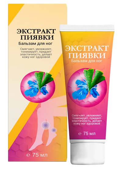 ПРОСТОЙ РЕЦЕПТ БАЛЬЗАМ Д/НОГ ТОНИЗИРУЮЩИЙ С ЭКСТРАКТОМ ПИЯВКИ КОСМЕТИЧЕСКИЙ БАЛЬЗАМ  75 МЛ №1