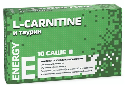 ВТФ КОМПЛЕКС L-КАРНИТИНА И ТАУРИНА ПОРОШОК  3 Г №10