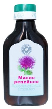 ПРОСТОЙ РЕЦЕПТ РЕПЕЙНОЕ МАСЛО МАСЛО ДЛЯ ВОЛОС  100 МЛ №1