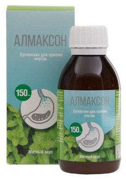 АЛМАКСОН (DR.ИЗЖОГИН) СУСПЕНЗИЯ ДЛЯ ПРИЕМА ВНУТРЬ  150 МЛ №1