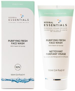 HERBAL ESSENTIALS СРЕДСТВО Д/УМЫВАНИЯ ЛИЦА ЭКСТР НИМА/ИССОПА СРЕДСТВО ДЛЯ ЛИЦА  100 МЛ №1