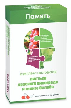 ГИНКГО БИЛОБА КАПСУЛЫ 40 МГ   №30