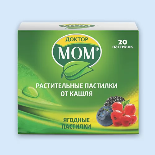 ДОКТОР МОМ РАСТИТЕЛЬНЫЕ ПАСТИЛКИ ОТ КАШЛЯ ПАСТИЛКИ [АПЕЛЬСИН]    №4