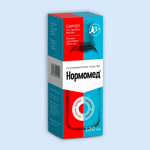 НОРМОМЕД СИРОП 250 МГ/5 МЛ 120 МЛ №1