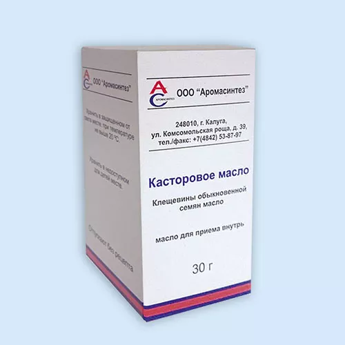 КАСТОРОВОЕ МАСЛО МАСЛО ДЛЯ ПРИЕМА ВНУТРЬ  50 Г №1