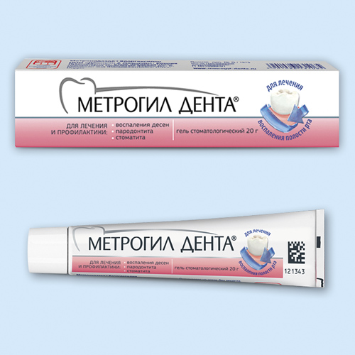 МЕТРОГИЛ ДЕНТА ГЕЛЬ СТОМАТОЛОГИЧЕСКИЙ 50 Г №1
