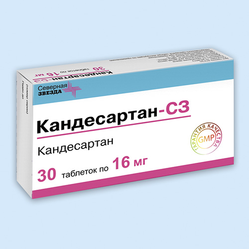КАНДЕСАРТАН-СЗ ТАБЛЕТКИ 32 МГ   №28