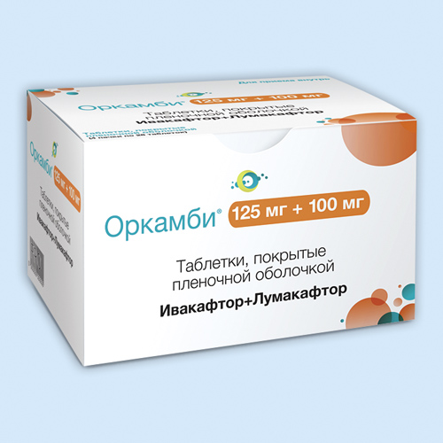 ОРКАМБИ ТАБЛЕТКИ ПОКРЫТЫЕ ПЛЕНОЧНОЙ ОБОЛОЧКОЙ 200 МГ+125 МГ   №112